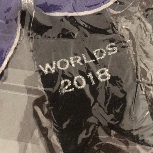 The Cheerleading Worlds 2018 bow keychain - Picture 3 of 4